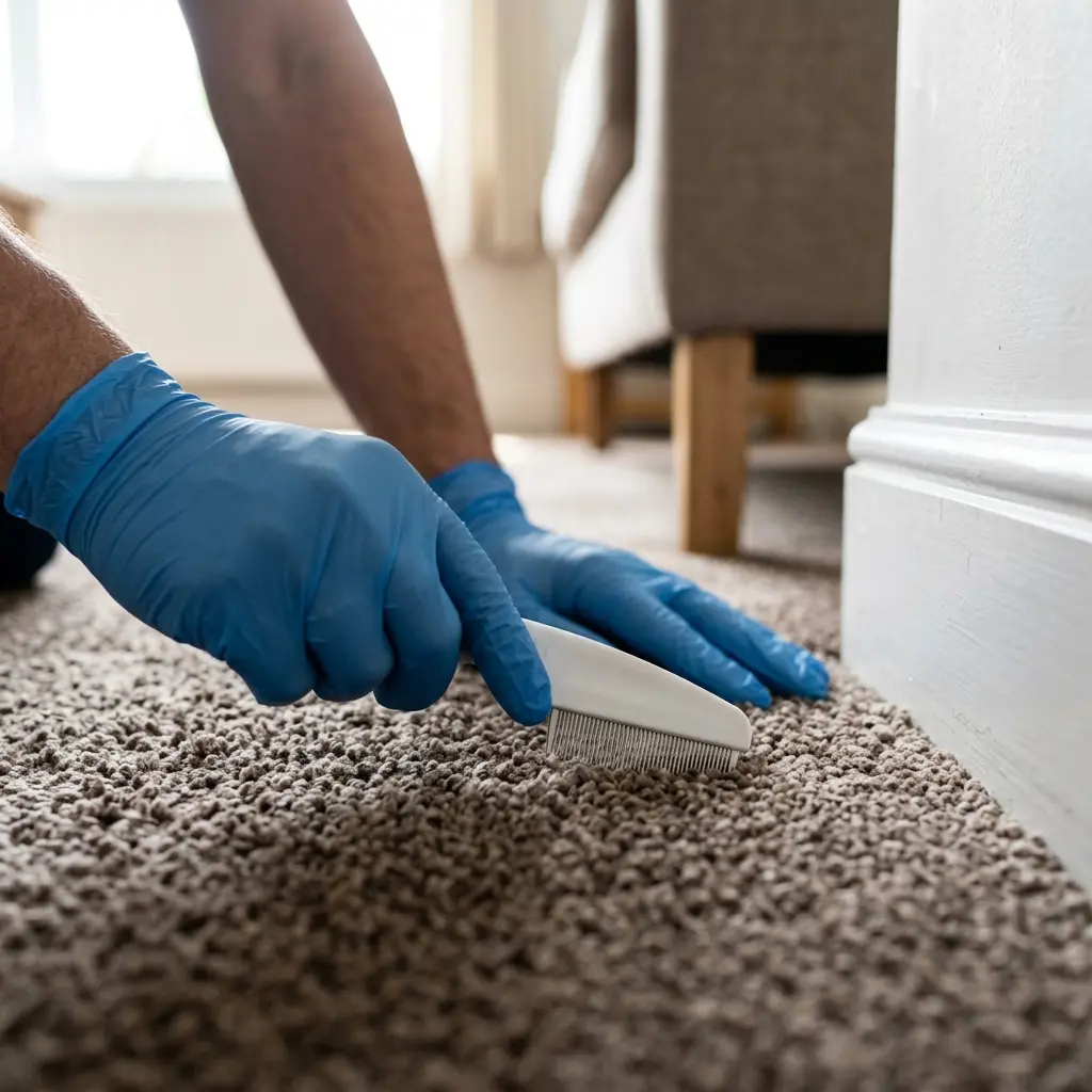 Rassurez votre domicile contre les puces de parquet