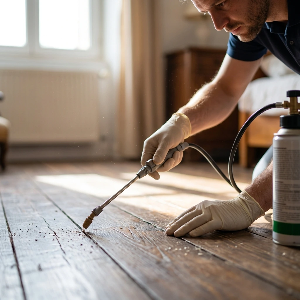 Pourquoi nous choisir à Verberie pour la lutte contre les puces de parquet ?
