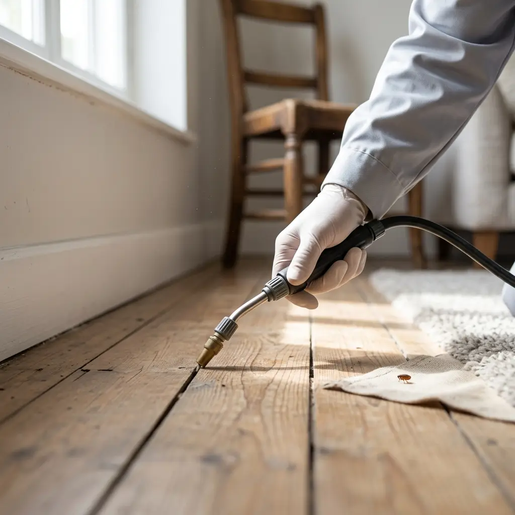 Rassurez votre logement contre la puce de parquet