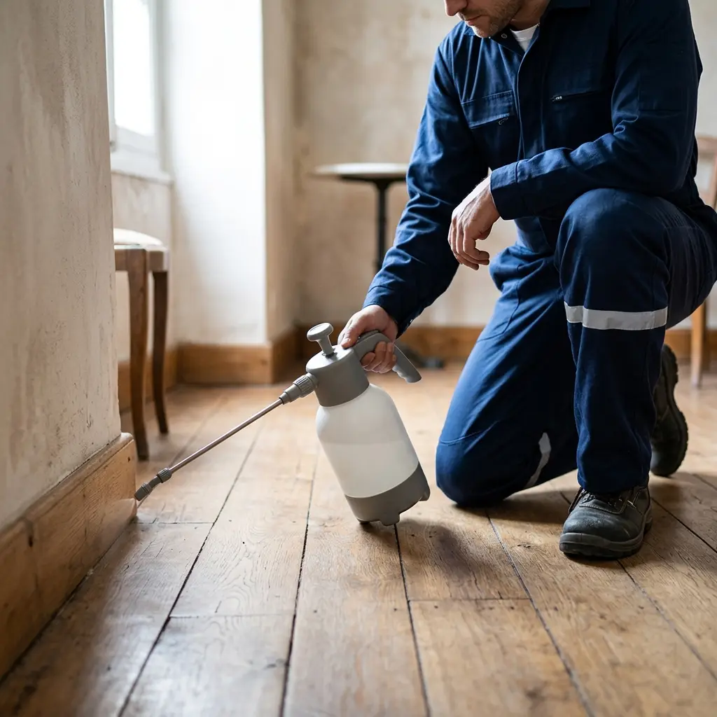 Rassurez votre foyer contre les puces de parquet