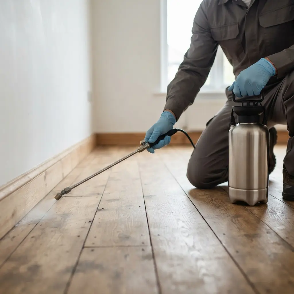 Une stratégie technique pour éradiquer les puces de parquet