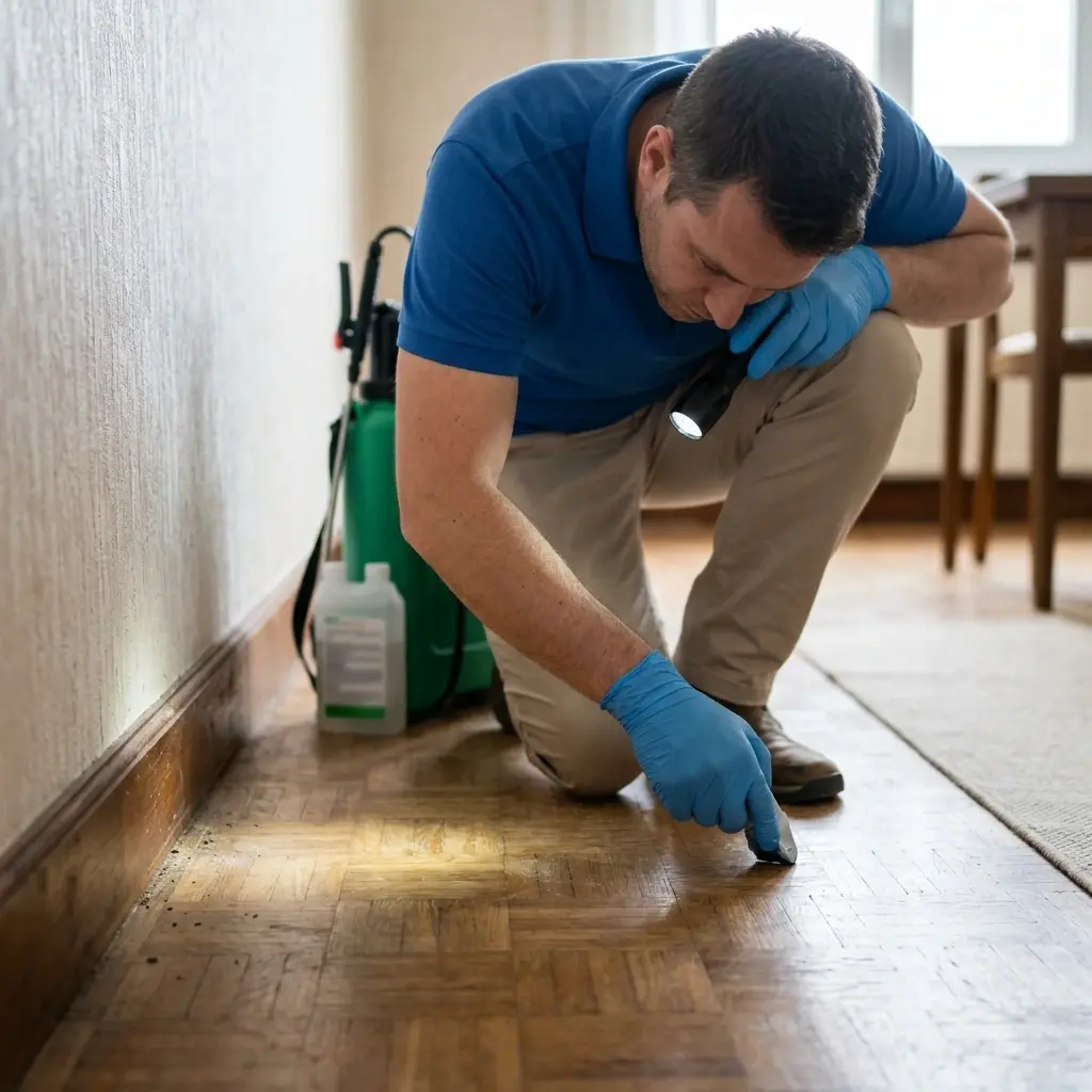 Notre méthode pour éradiquer la puce de parquet