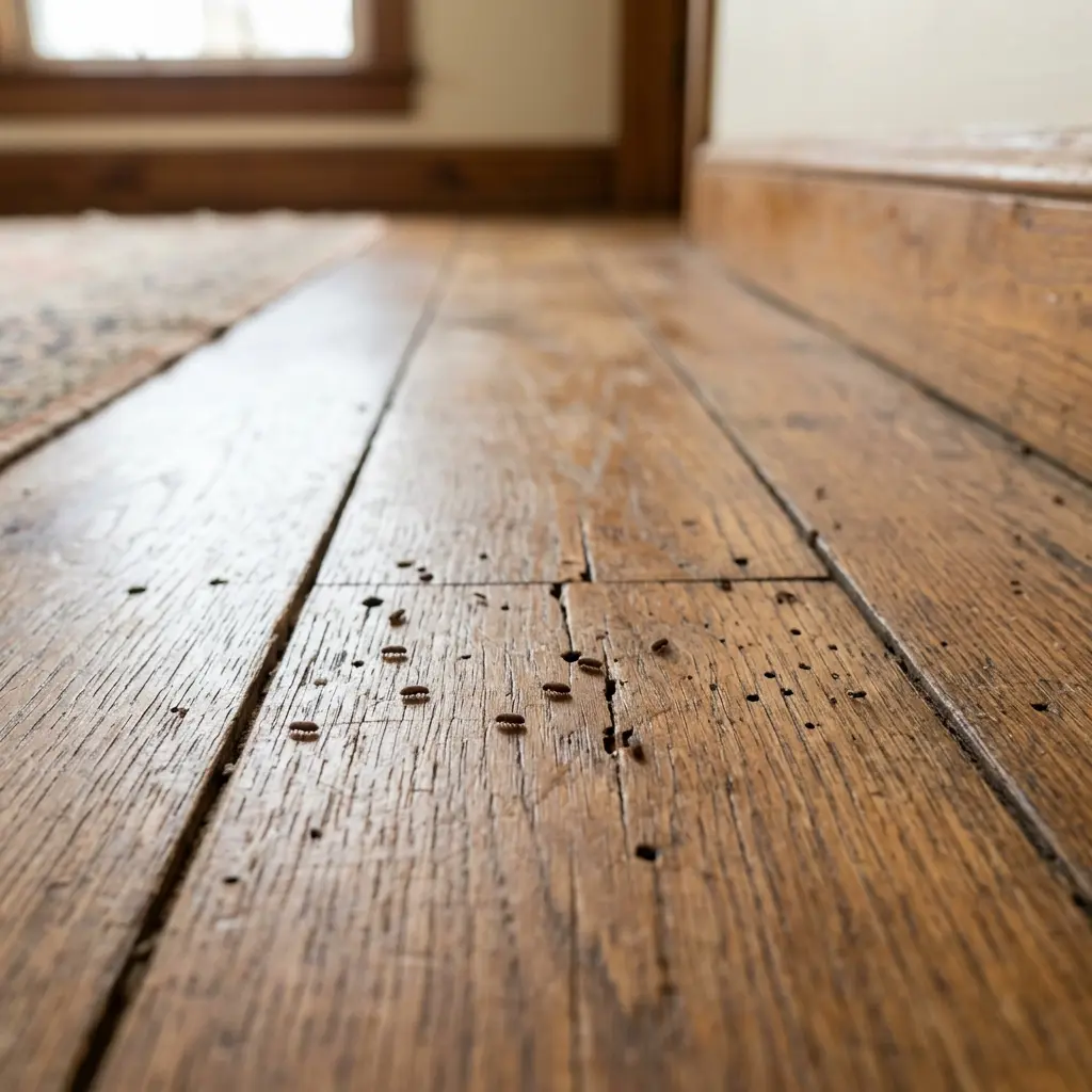 Un protocole technique pour éradiquer la puce de parquet