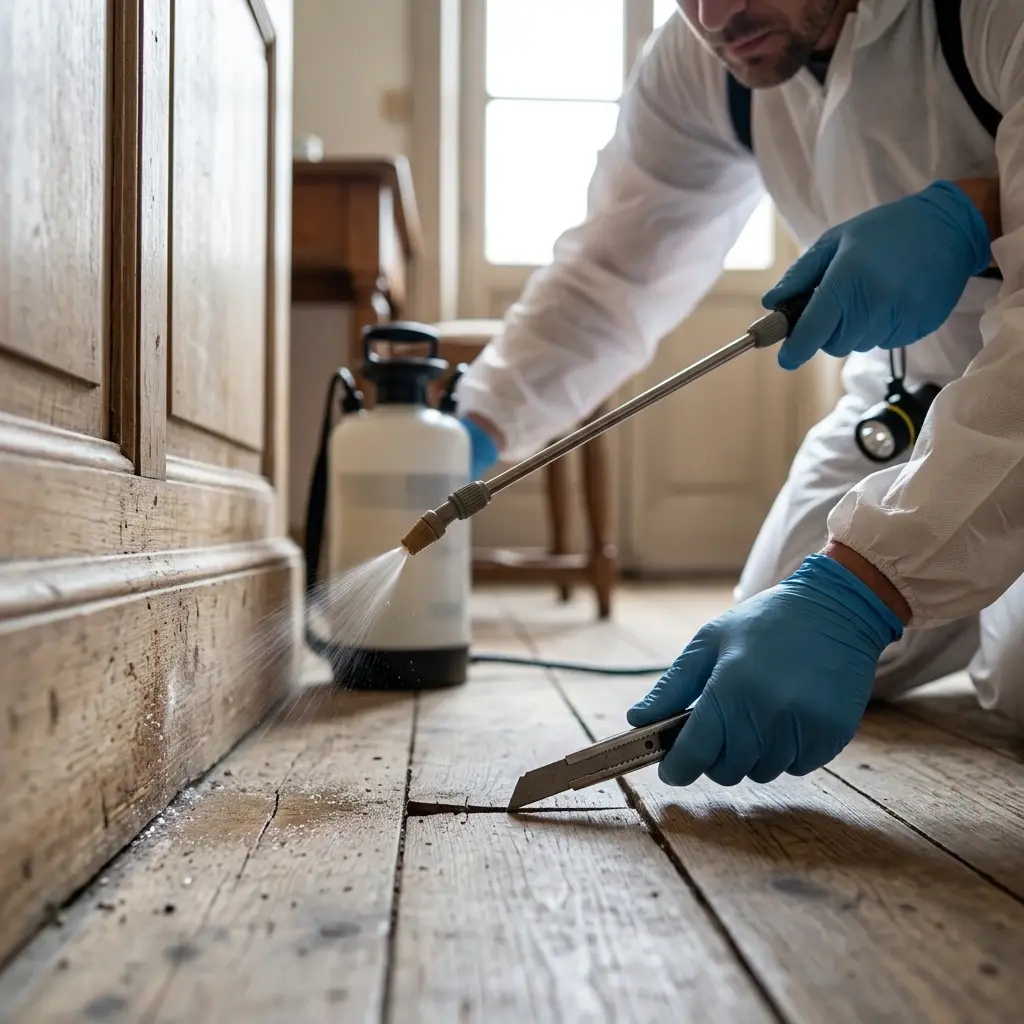 Pourquoi nous choisir pour vos puces de parquet à Lapugnoy ?