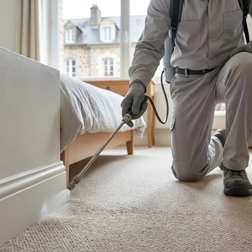 Notre méthode de lutte anti‑puces de parquet