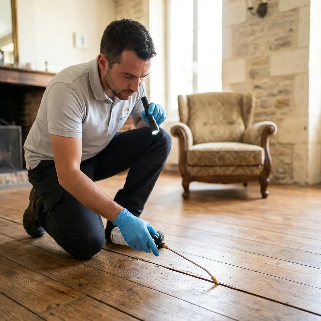 Pourquoi nous choisir à La Couture pour la puce de parquet