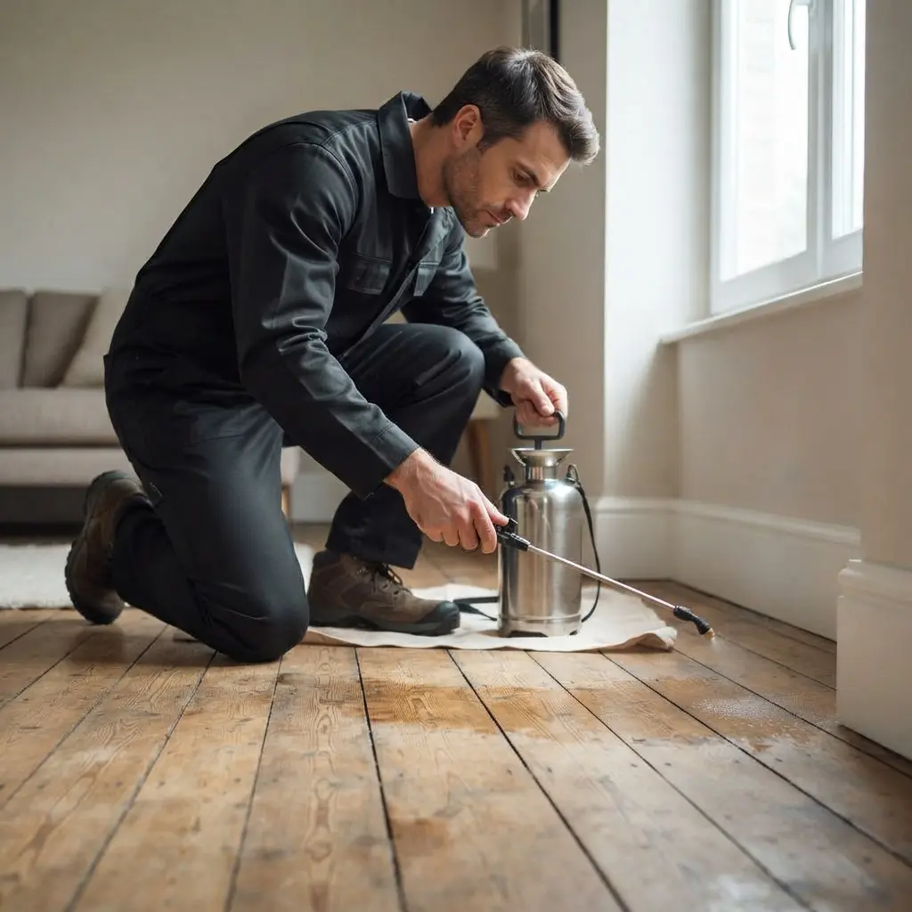 Un traitement ciblé pour éradiquer la puce de parquet