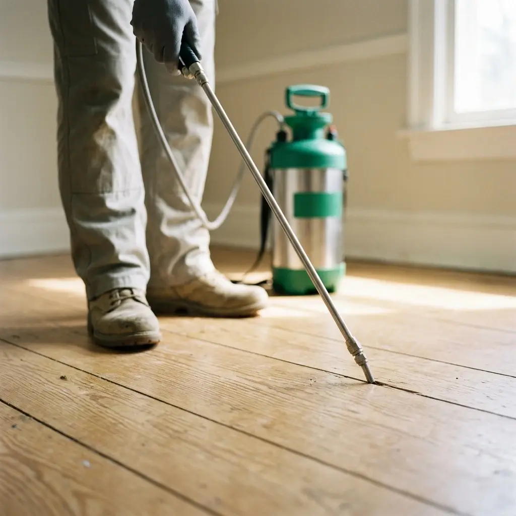 Notre méthode de lutte contre la puce de parquet