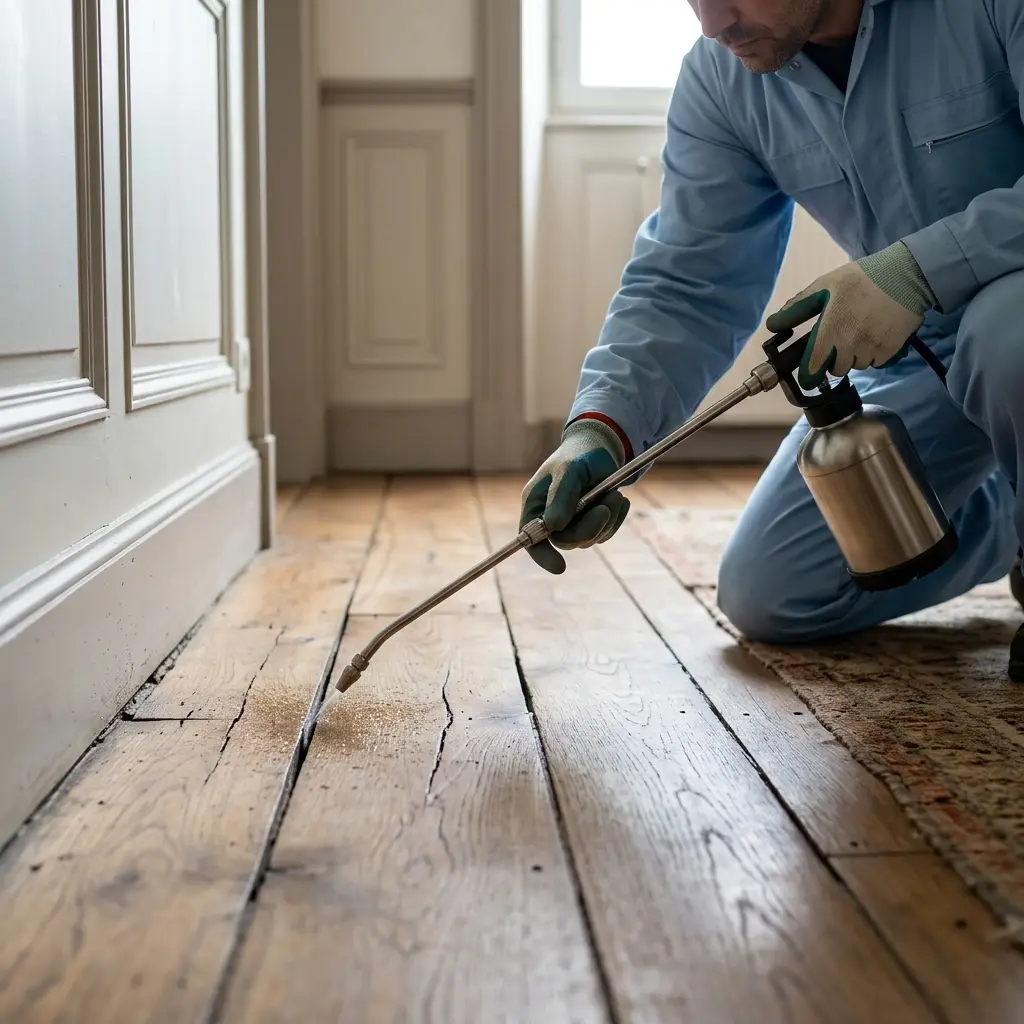 Pourquoi nous choisir à Bouvigny-Boyeffles pour éradiquer les puces de parquet ?