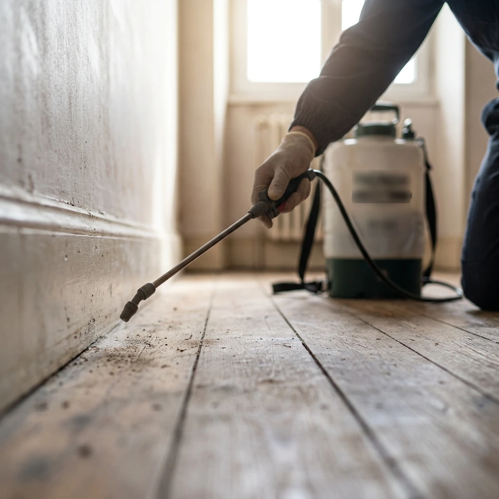 Notre méthode de lutte contre les puces de parquet