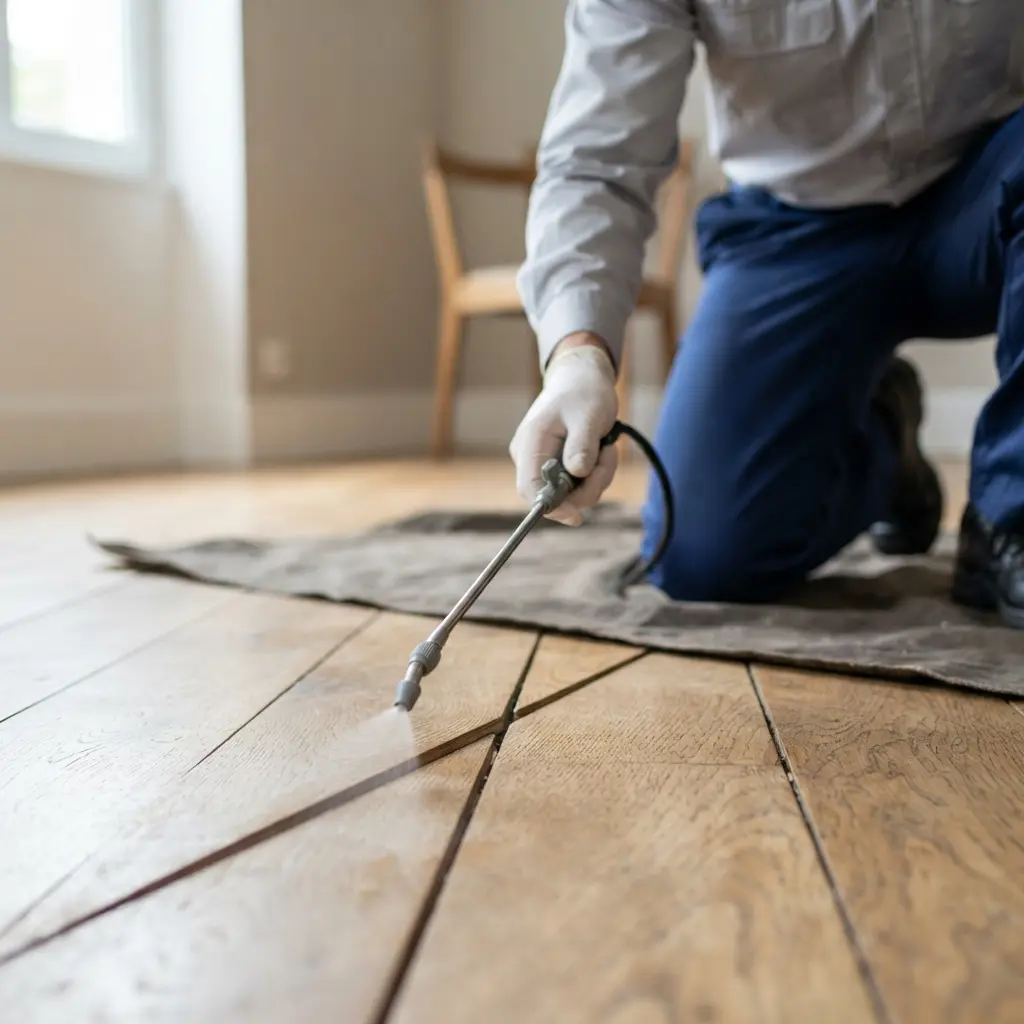 Pourquoi nous choisir à Harnes pour la puce de parquet