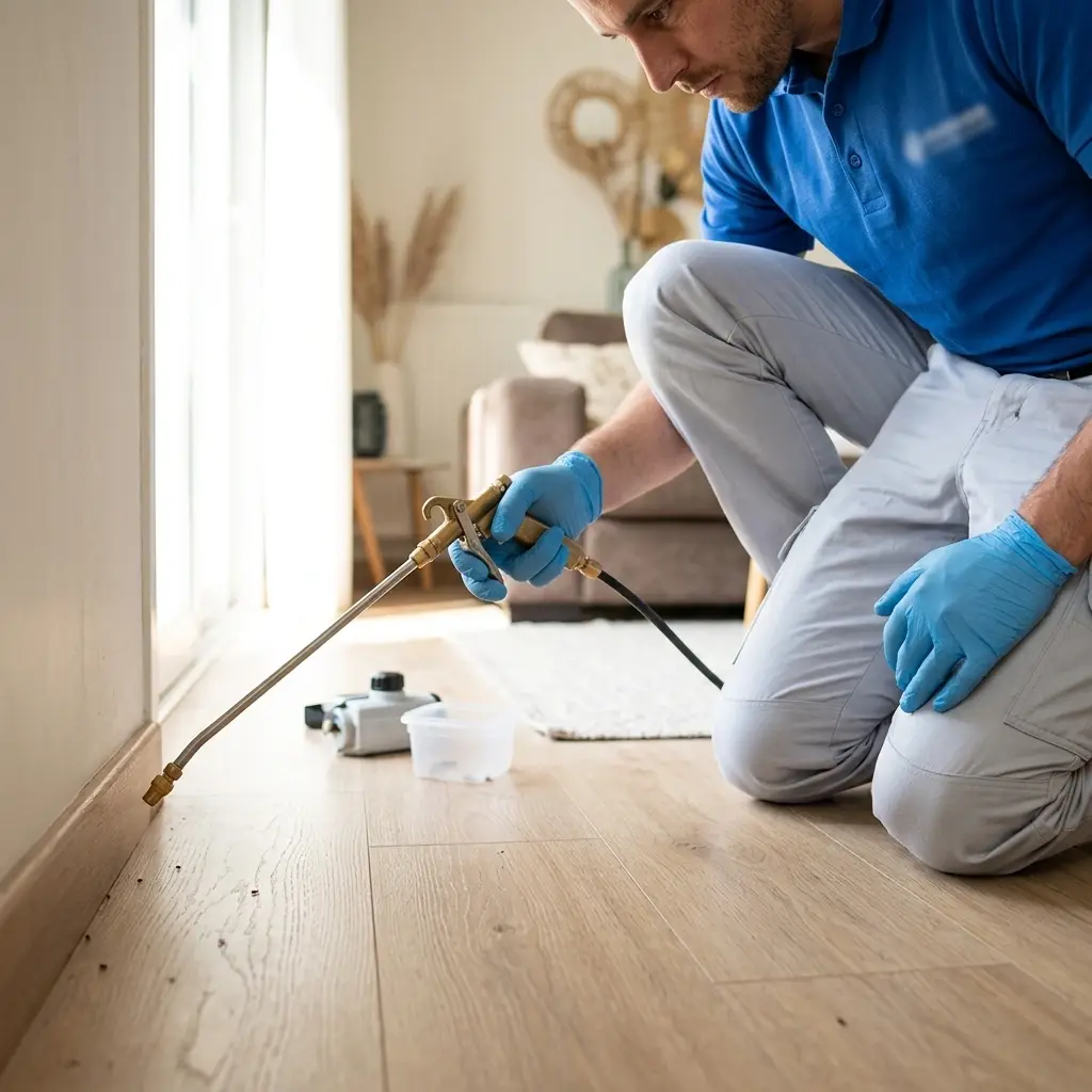 Notre méthode d’éradication des puces de parquet