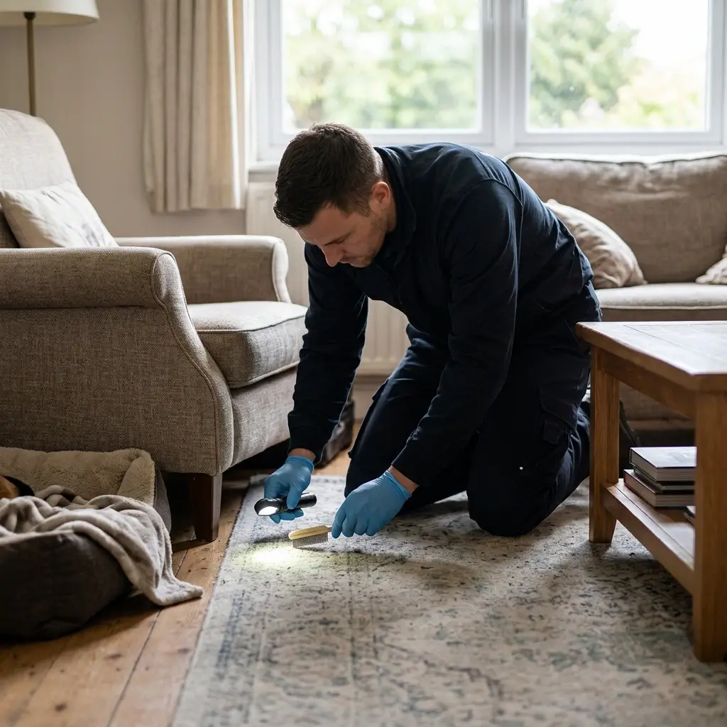 Notre méthode d’éradication des puces de parquet
