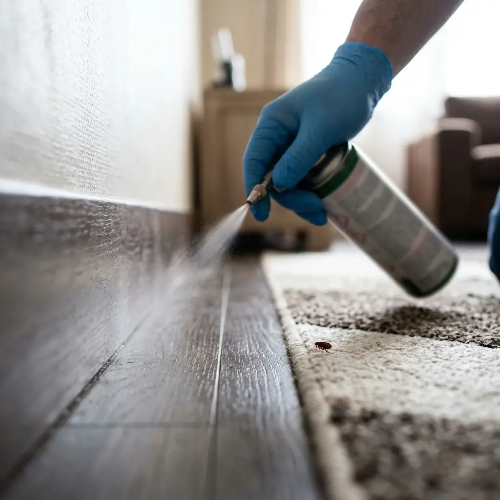 Notre méthode pour éradiquer la puce de parquet
