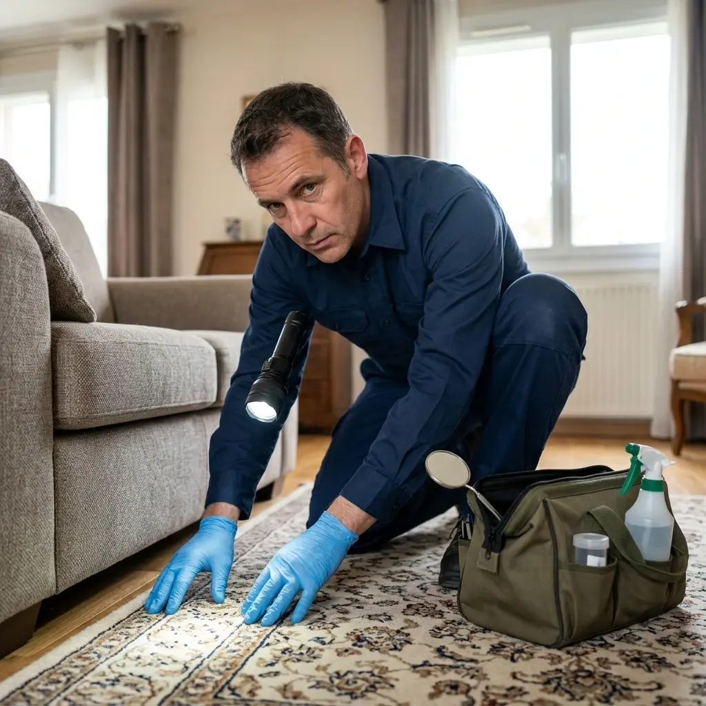 Restez serein, nous éliminons la puce de parquet à Hersin‑Coupigny