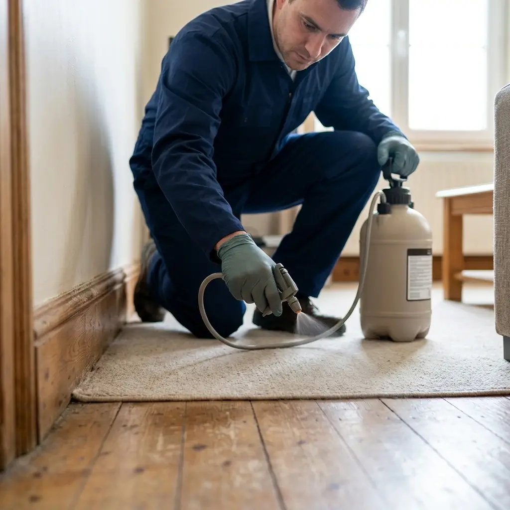 Notre méthode pour éradiquer la puce de parquet