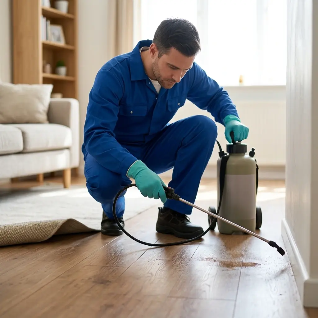 Pourquoi nous choisir pour votre problème de puce de parquet à Rety