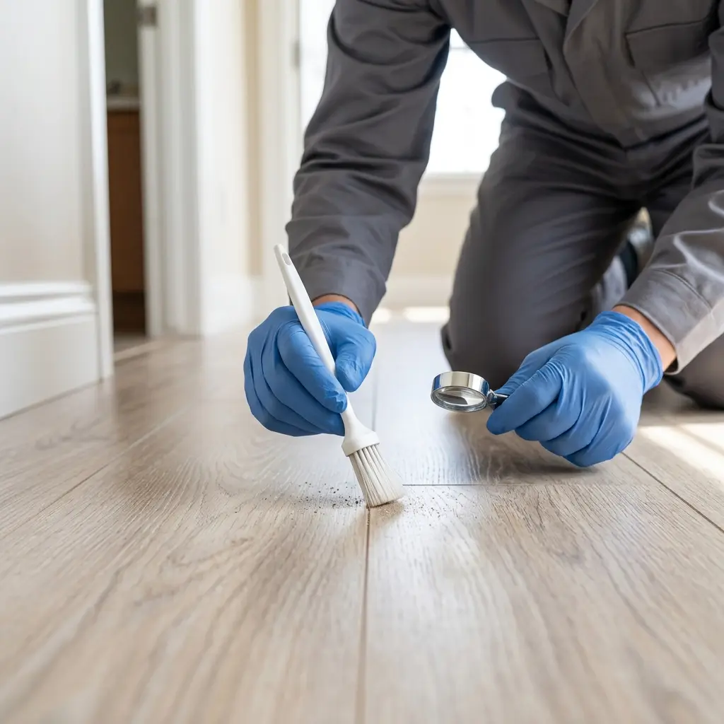 Pourquoi choisir notre équipe à Estevelles pour la puce de parquet