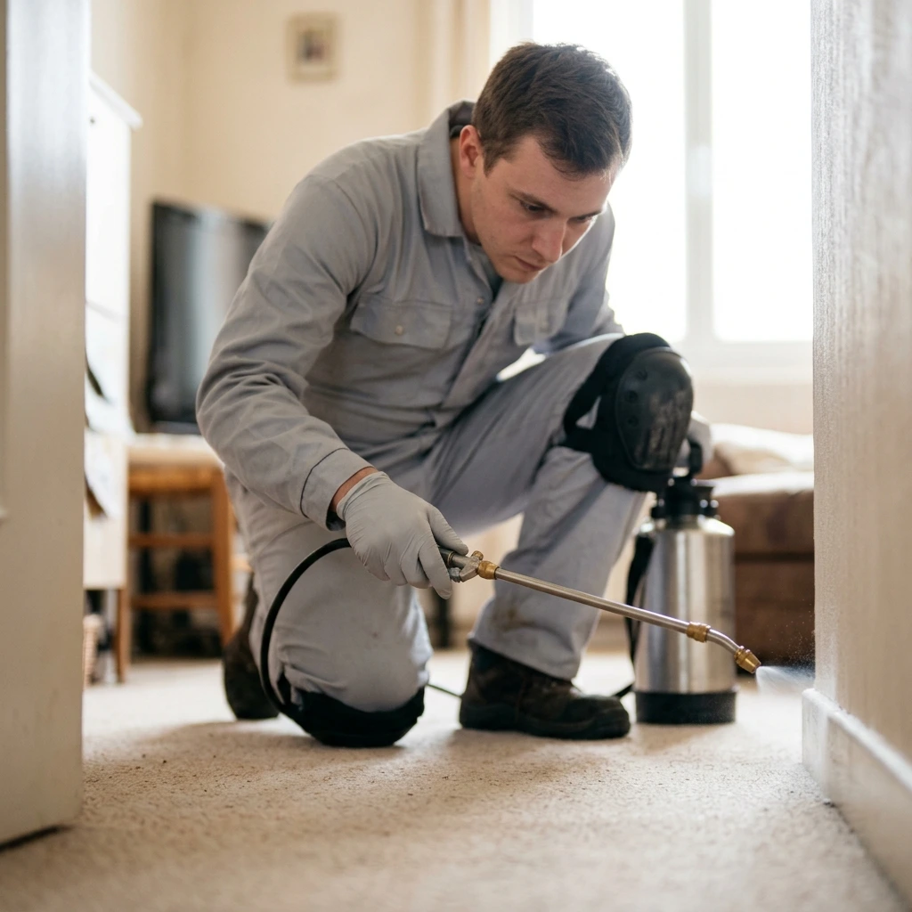 Notre méthode pour éliminer les puces de parquet