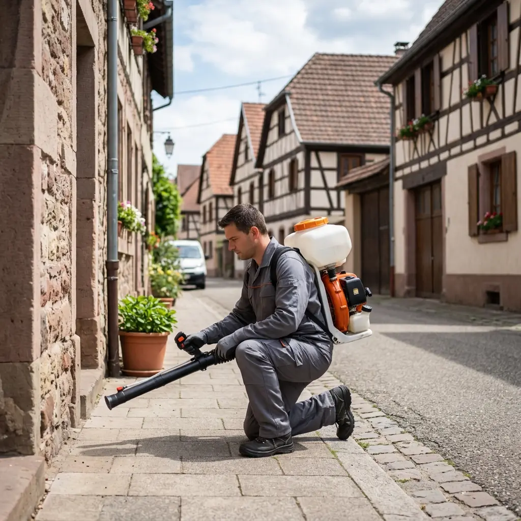 Comment se déroule l'intervention à Dambach-la-Ville ?
