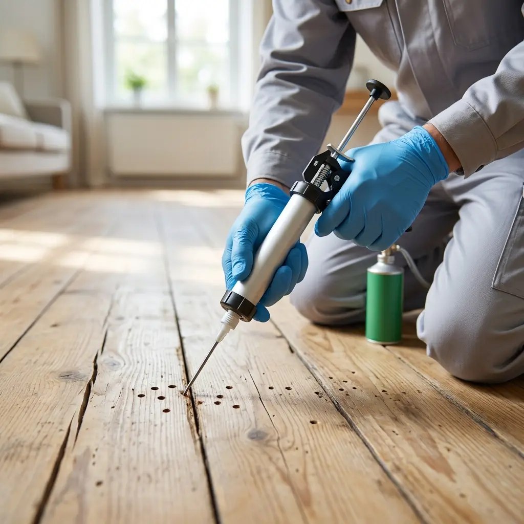 Pourquoi nous choisir à Houssen pour la puce de parquet