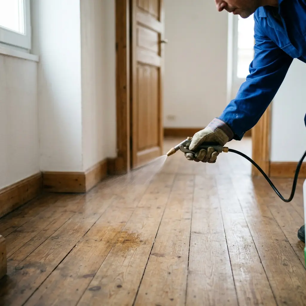Notre méthode contre la puce de parquet