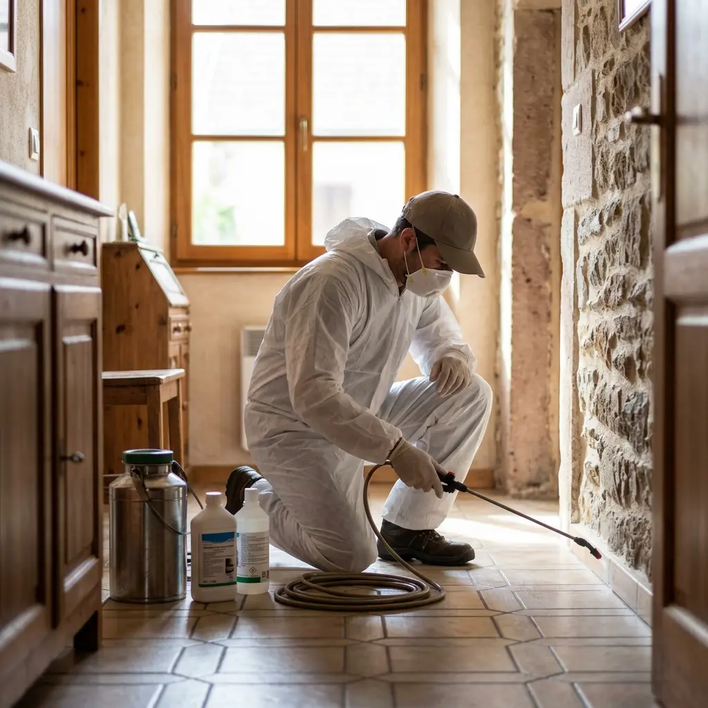Notre méthode de traitement des puces de parquet