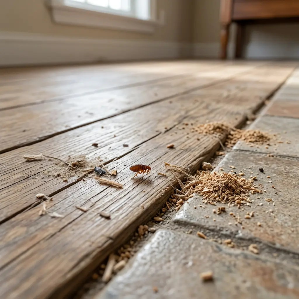 Puce de parquet Thann (68800)