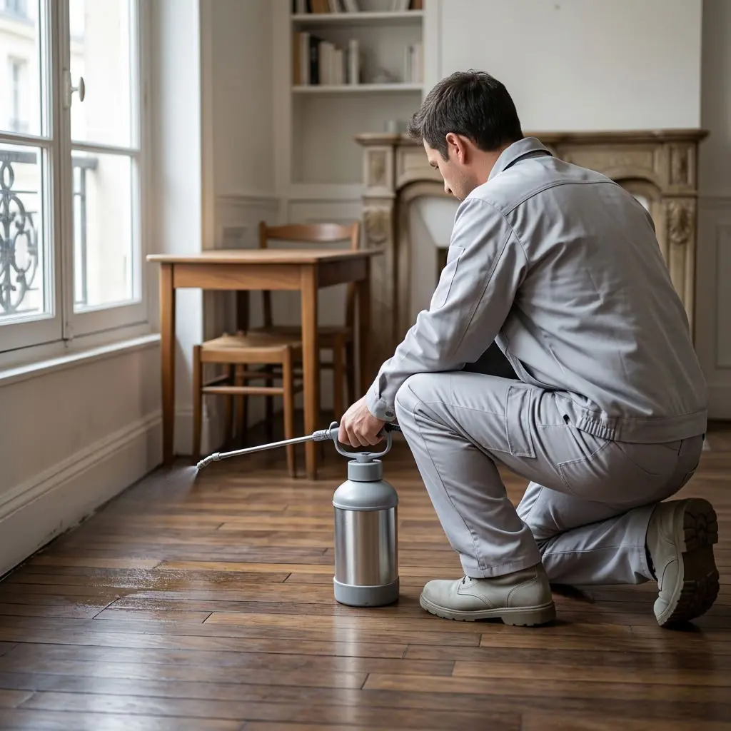 Puce de parquet Paris 5 (75005)