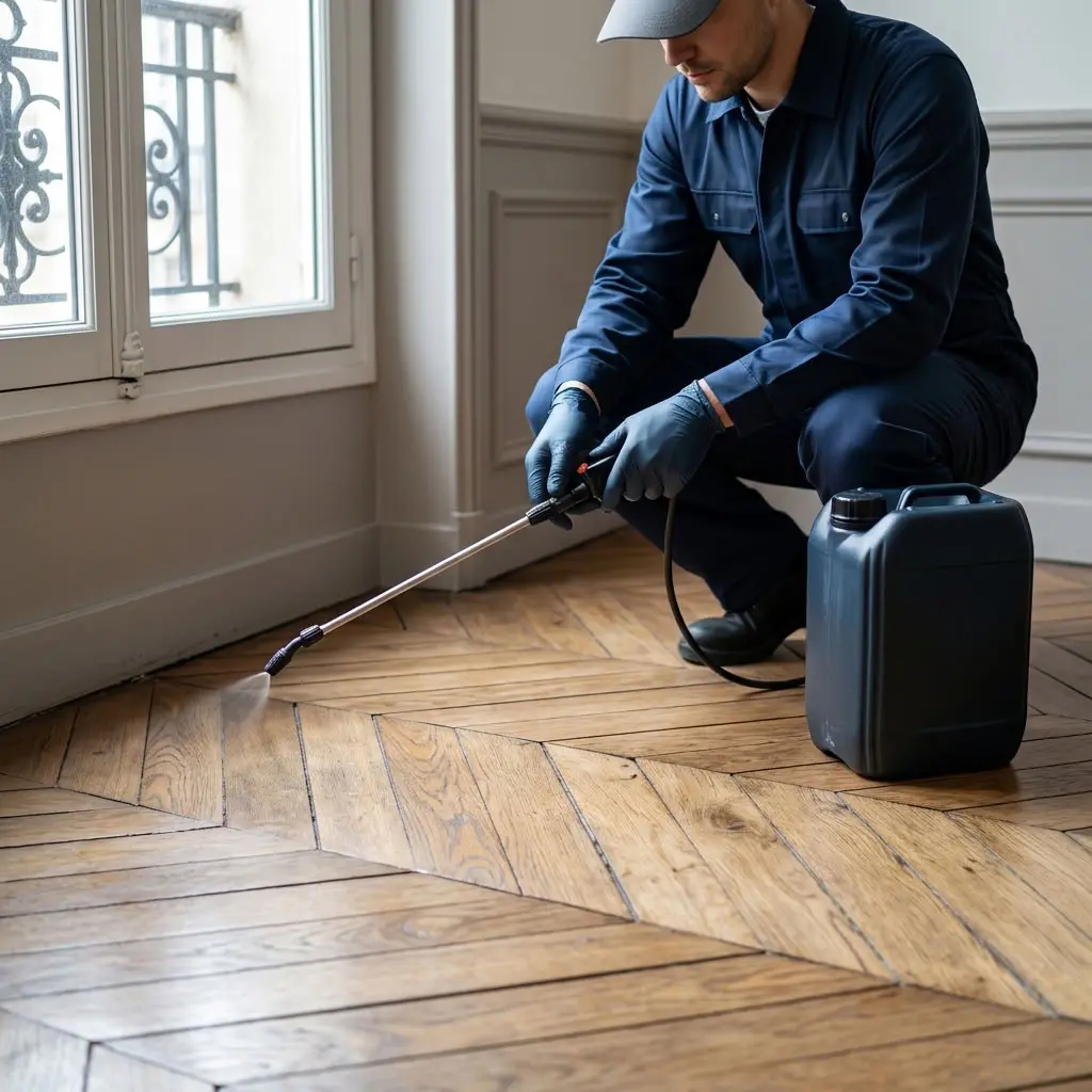 Puce de parquet Paris 6 (75006)
