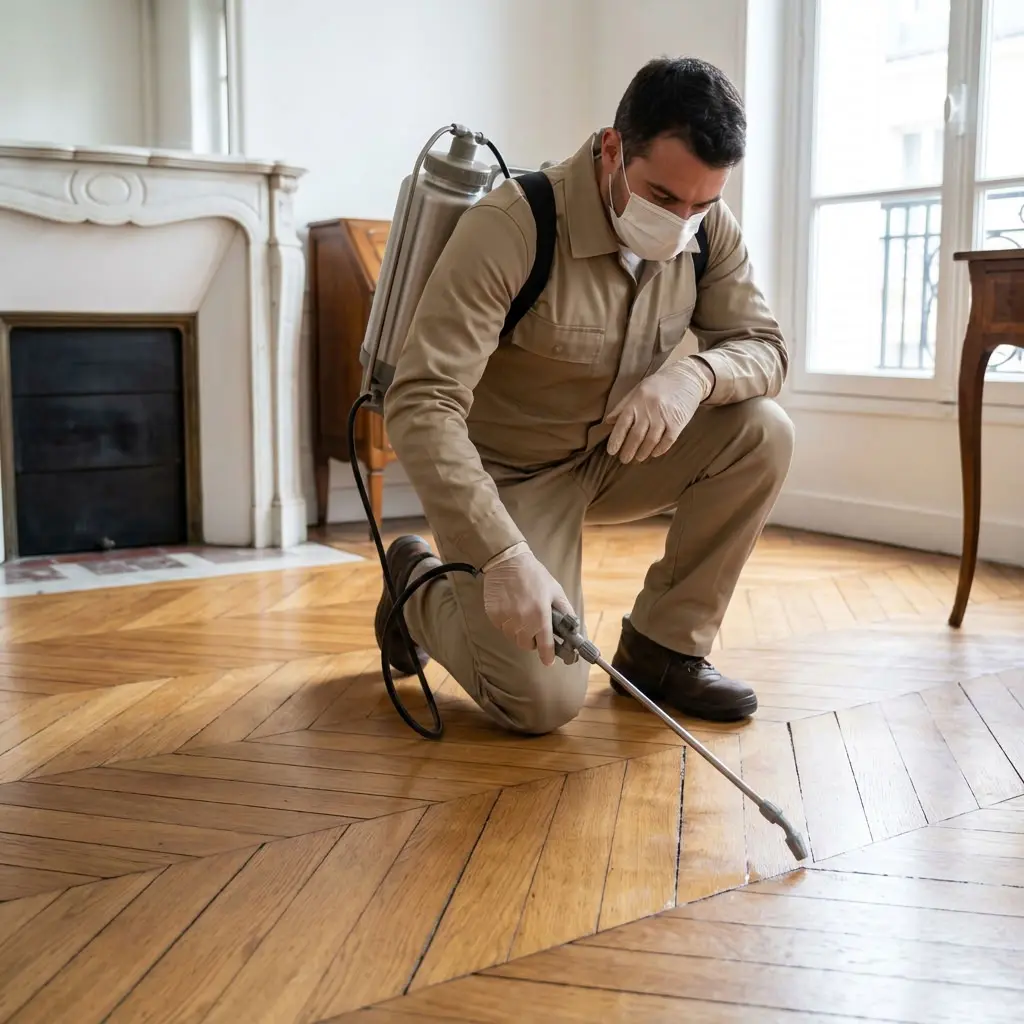 Puce de parquet Paris 7 (75007)