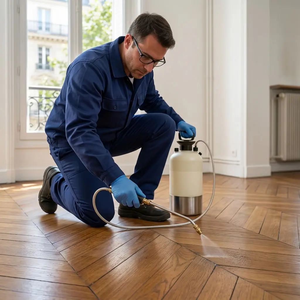 Puce de parquet Paris 8 (75008)