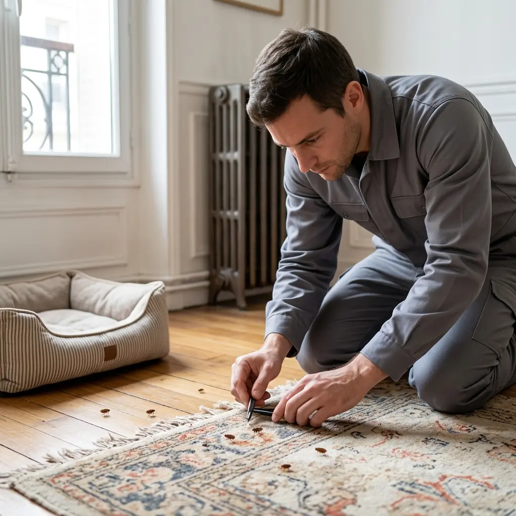 Puce de parquet Paris 20 (75020)