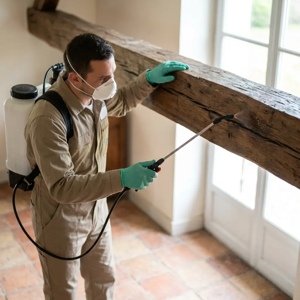 Une approche technique pour éradiquer les insectes du bois