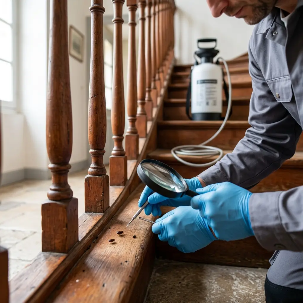 Une approche technique pour éradiquer les insectes du bois