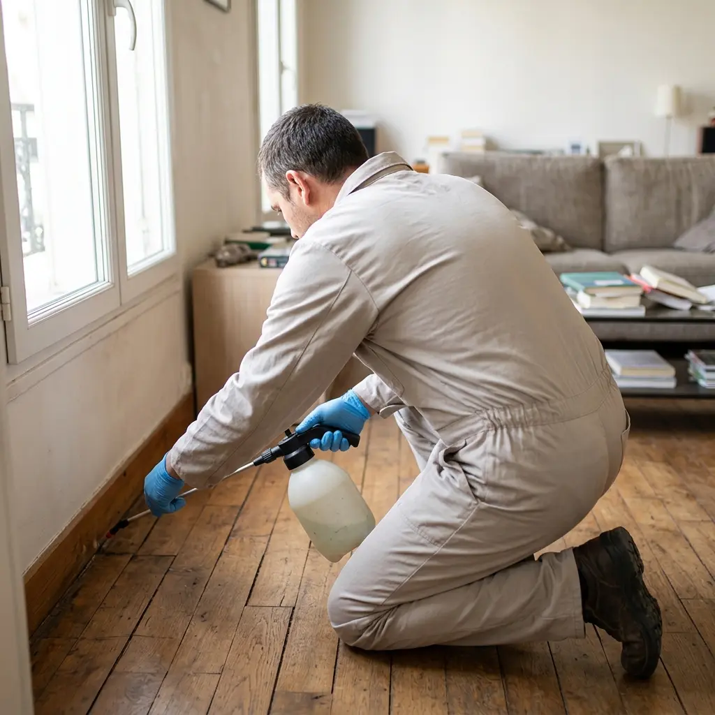 Un traitement technique pour éradiquer les insectes du bois