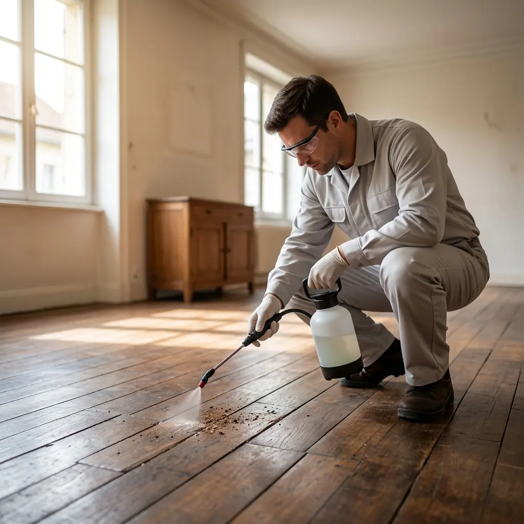 Pourquoi nous choisir pour vos puce de parquet à Hardricourt
