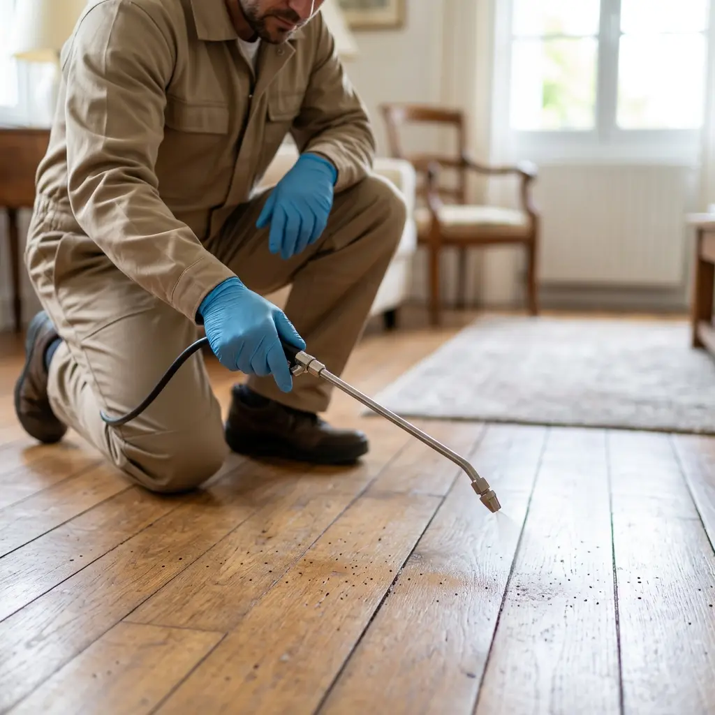 Puce de parquet Hardricourt (78250)