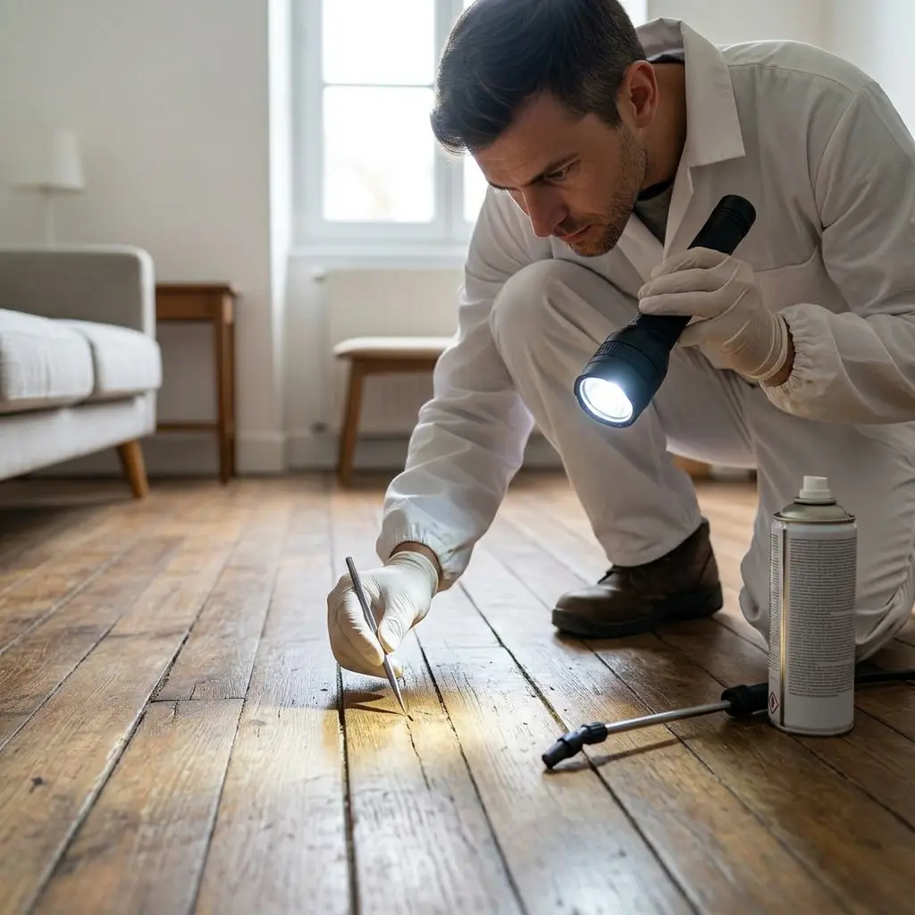Un traitement professionnel pour un parquet préservé