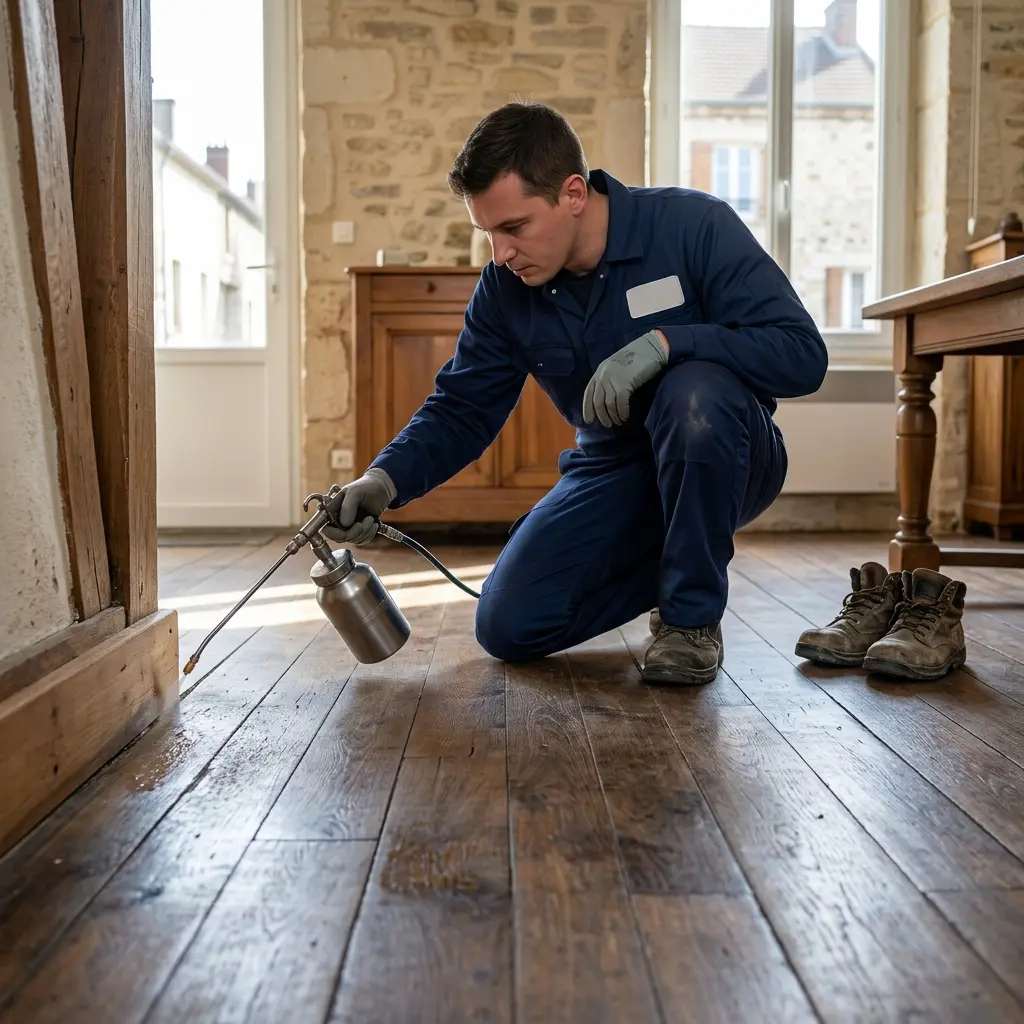 Puce de parquet Flins-sur-Seine (78410)