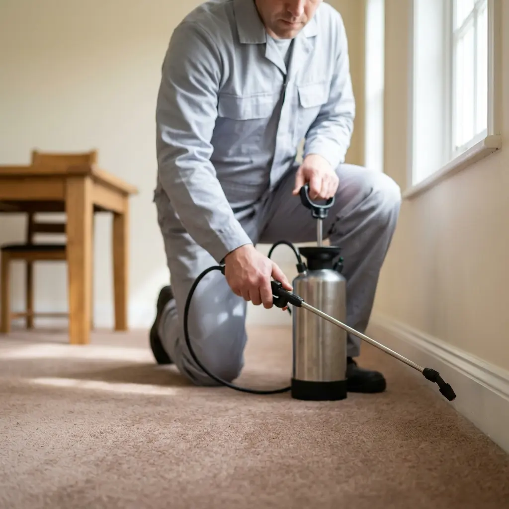 Un traitement ciblé pour éradiquer les puces de parquet