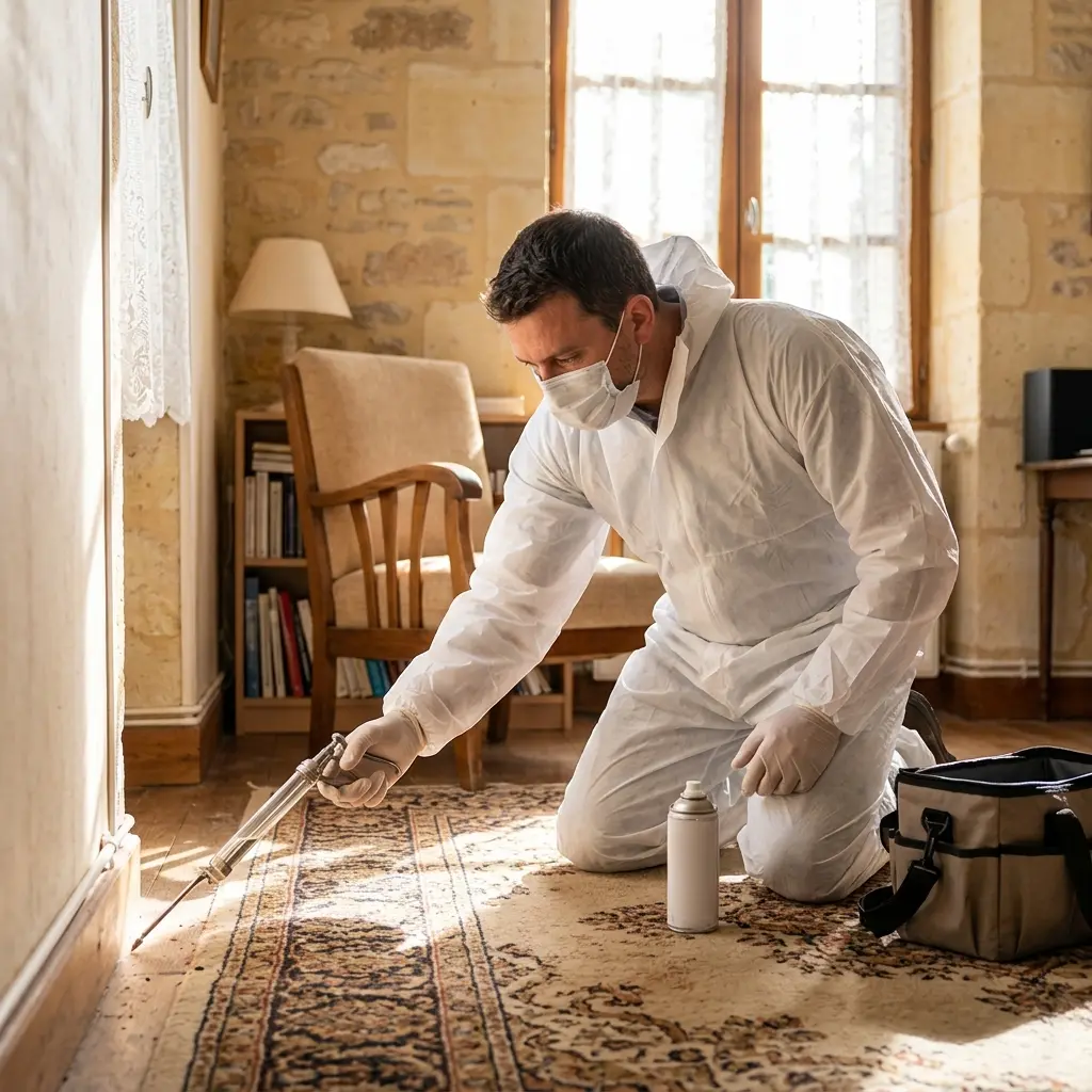 Puce de parquet Montfort-l'Amaury (78490)
