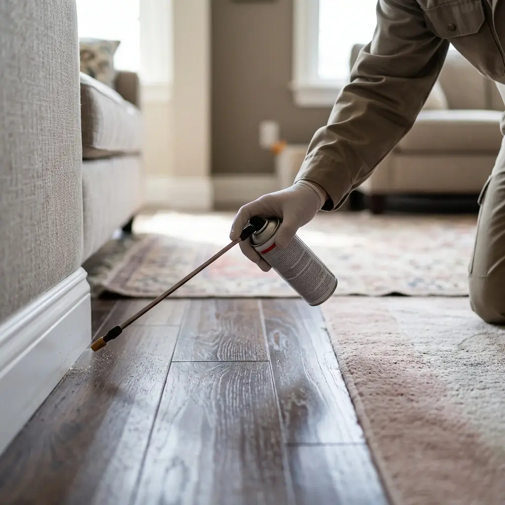 Notre méthode d’élimination de la puce de parquet