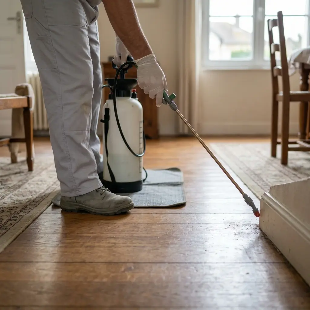 Notre méthode d’éradication des puces de parquet
