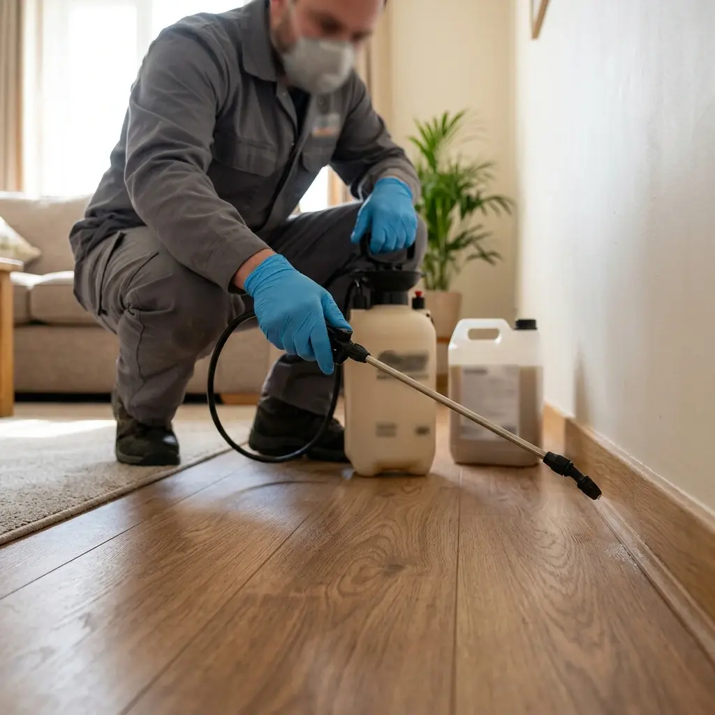 Notre méthode de suppression des puces de parquet