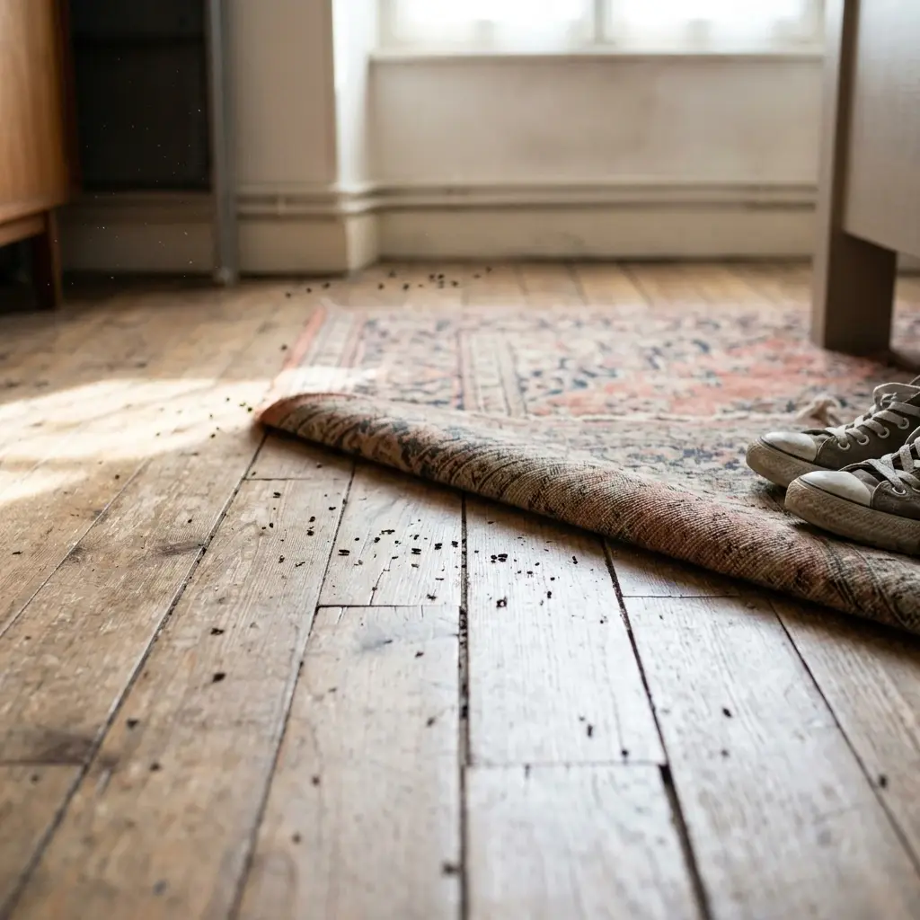 Notre méthode de lutte contre les puces de parquet