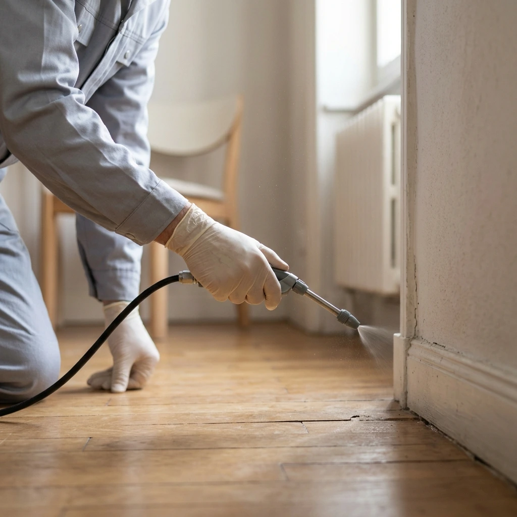 Notre méthode d’éradication de la puce de parquet