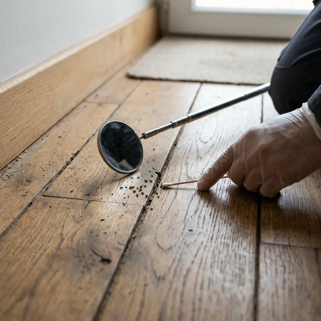 Notre méthode de lutte contre les puces de parquet
