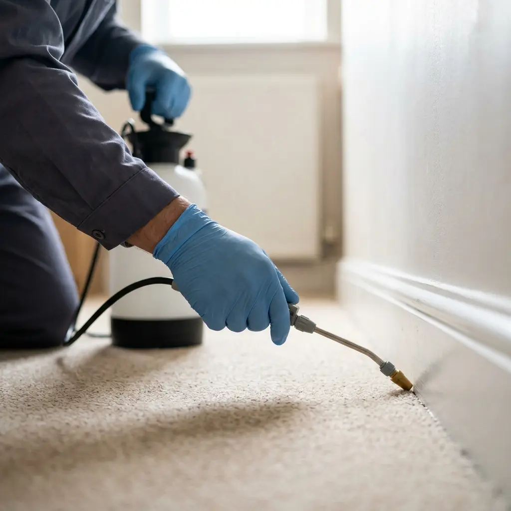 Un traitement ciblé pour éradiquer les puces de parquet