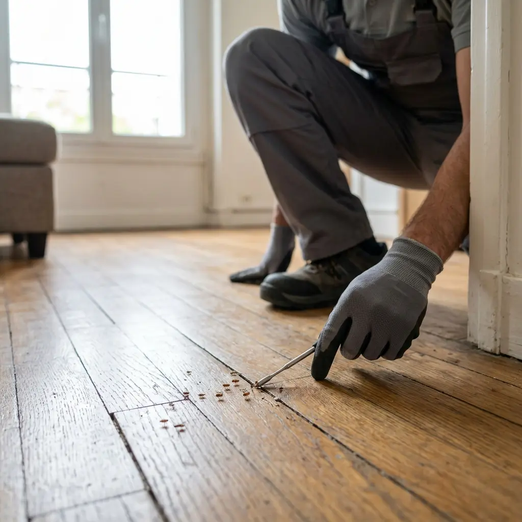 Un traitement technique pour éradiquer les insectes du bois